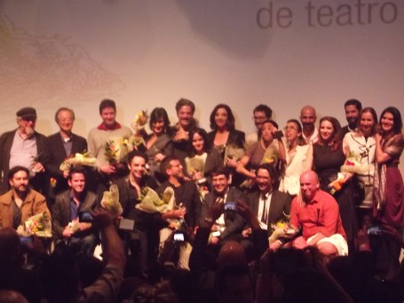 Ganhadores do Prêmio Aplauso Brasil de Teatro 2016. Foto por: Renata Porto